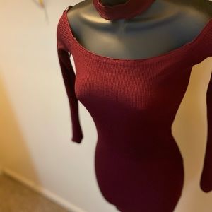 Off the shoulder dress